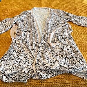 Rae Dunn Leopard Print Robe
